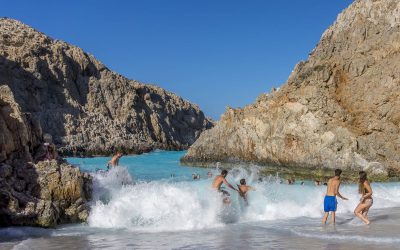 Seitan Limania Beach, a Natural Wave Pool Like No Other