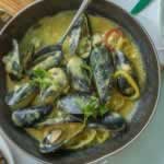 mussels saganaki