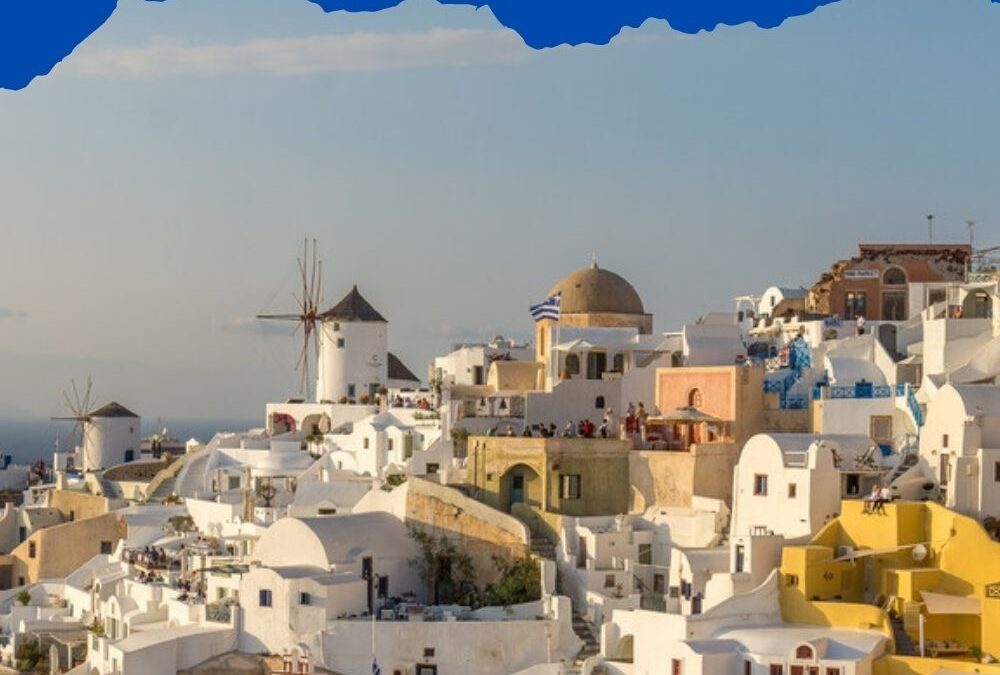 Greece Captions & Quotes for Instagram with Shareable Photos