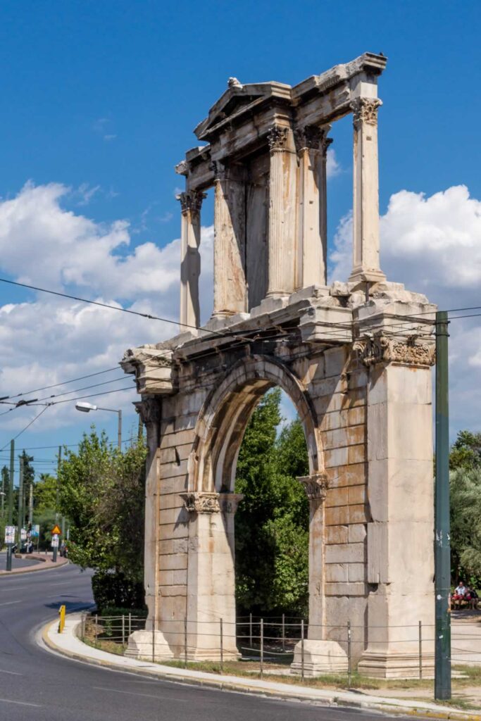 Hadrian's Arch Gate Athens