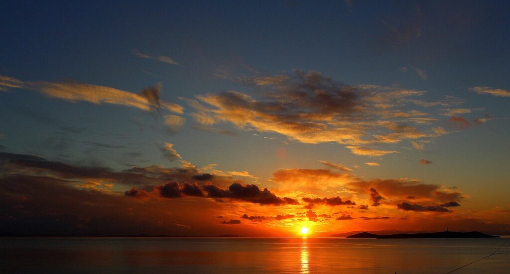 Syros Island Sunset