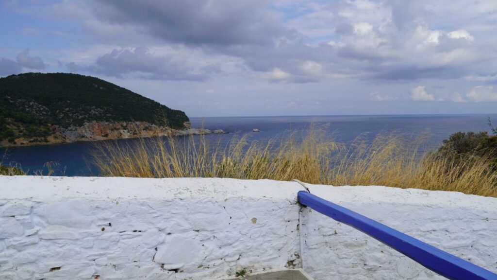 skopelos kastro views