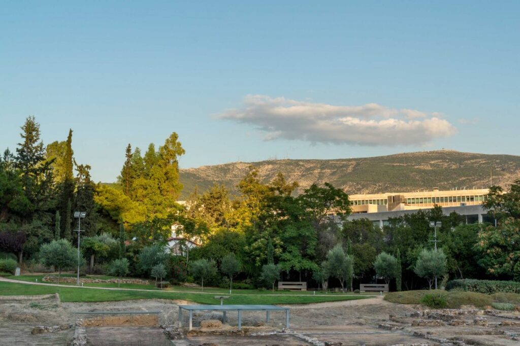 lykeion athens golden hour